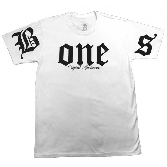 CAMISETA BONES ORIGINAL CASUAL SERIES -  BRANCA